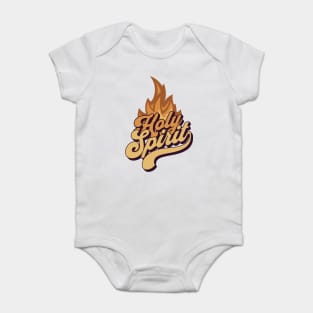 Holy Spirit Fire Baby Bodysuit